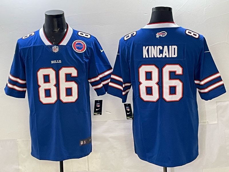 Men 2025 Buffalo Bills #86 Kincaid Blue Nike Limited NFL Jersey style 010->buffalo bills->NFL Jersey